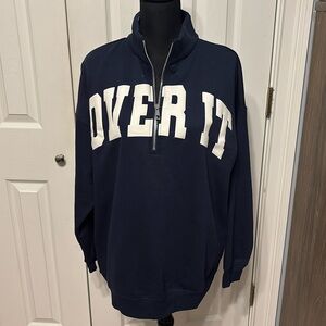 Self E Quarter Zip Sweatshirt